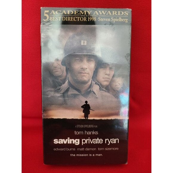 Saving Private Ryan VHS 1999 New Sealed - Picture 1 of 7